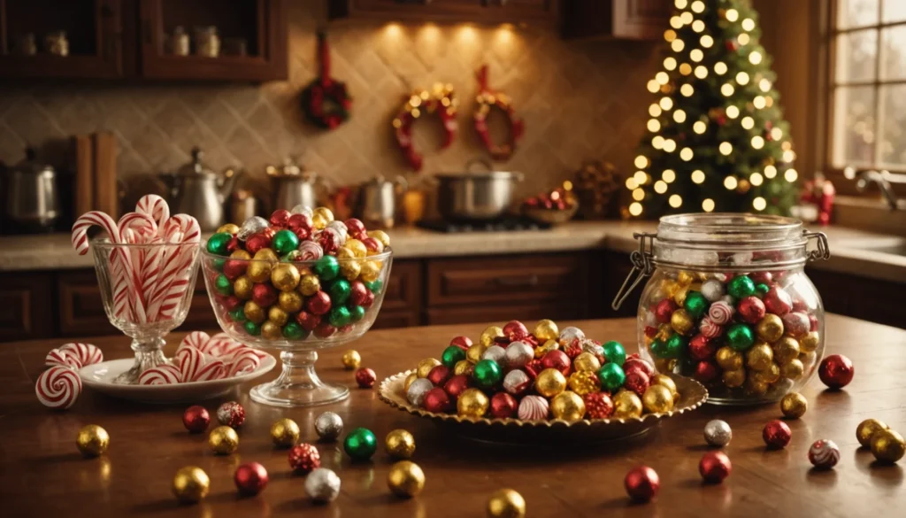 bonbons fondants de noel