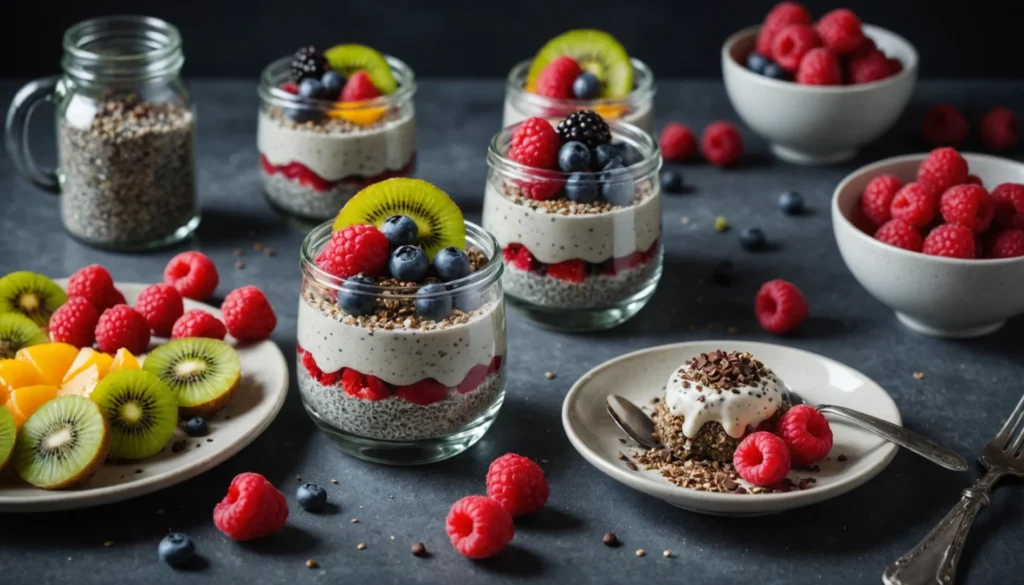 dessert aux graines de chia