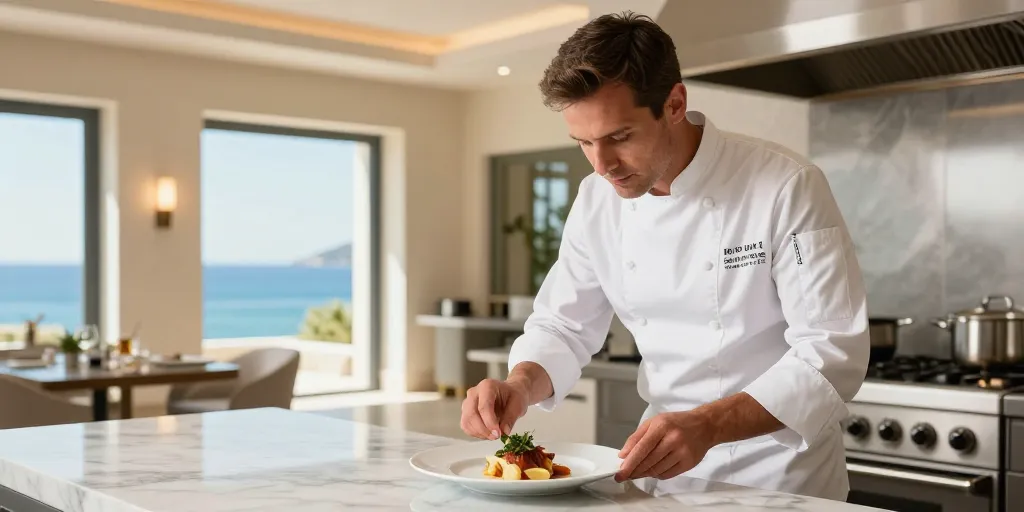 Chef cuisinier privé à Saint-Tropez : le service attendu dans les villas de prestige